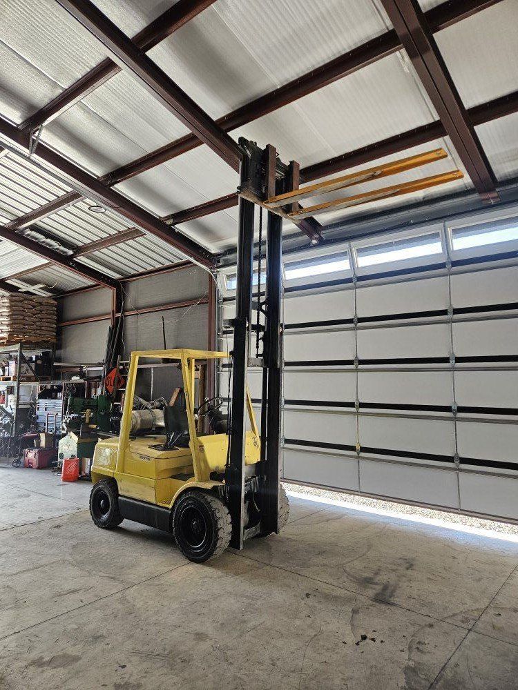 2001 hyster 60 2 stage 12 ft reach