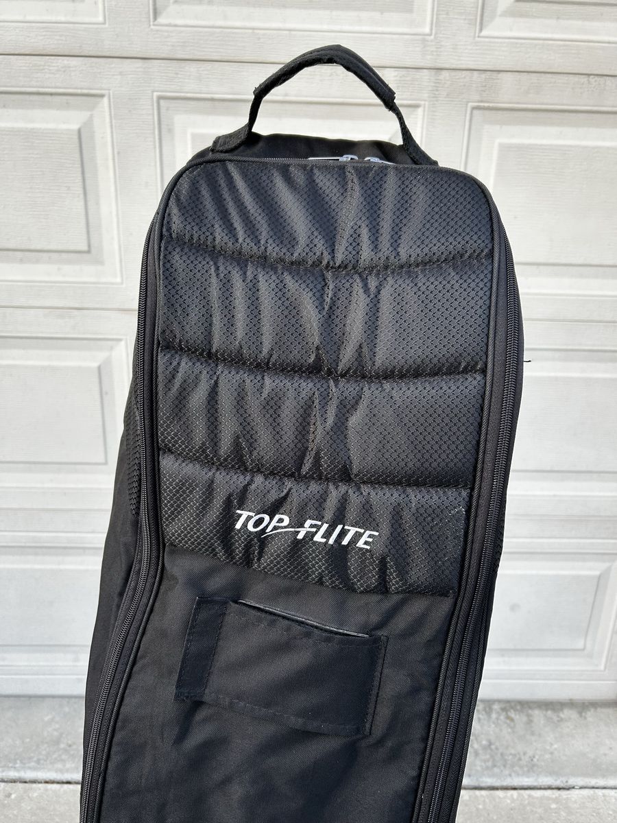 Top Flite Golf Travel Bag With Wheels.