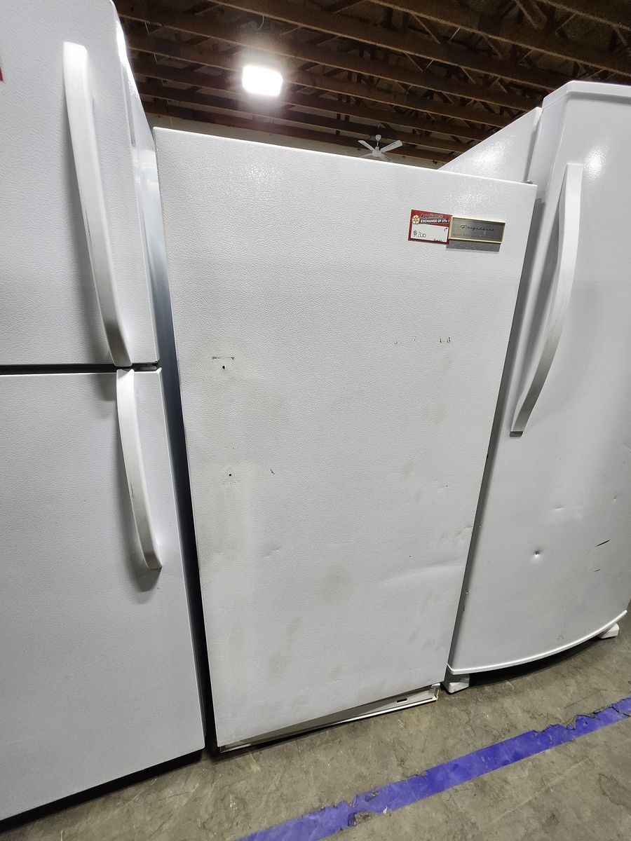 Frigidaire White Stand-Up Upright Freezer ( not frost free )