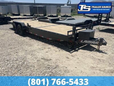 7x24 Lamar H8 Equipment Trailer - 14K GVWR