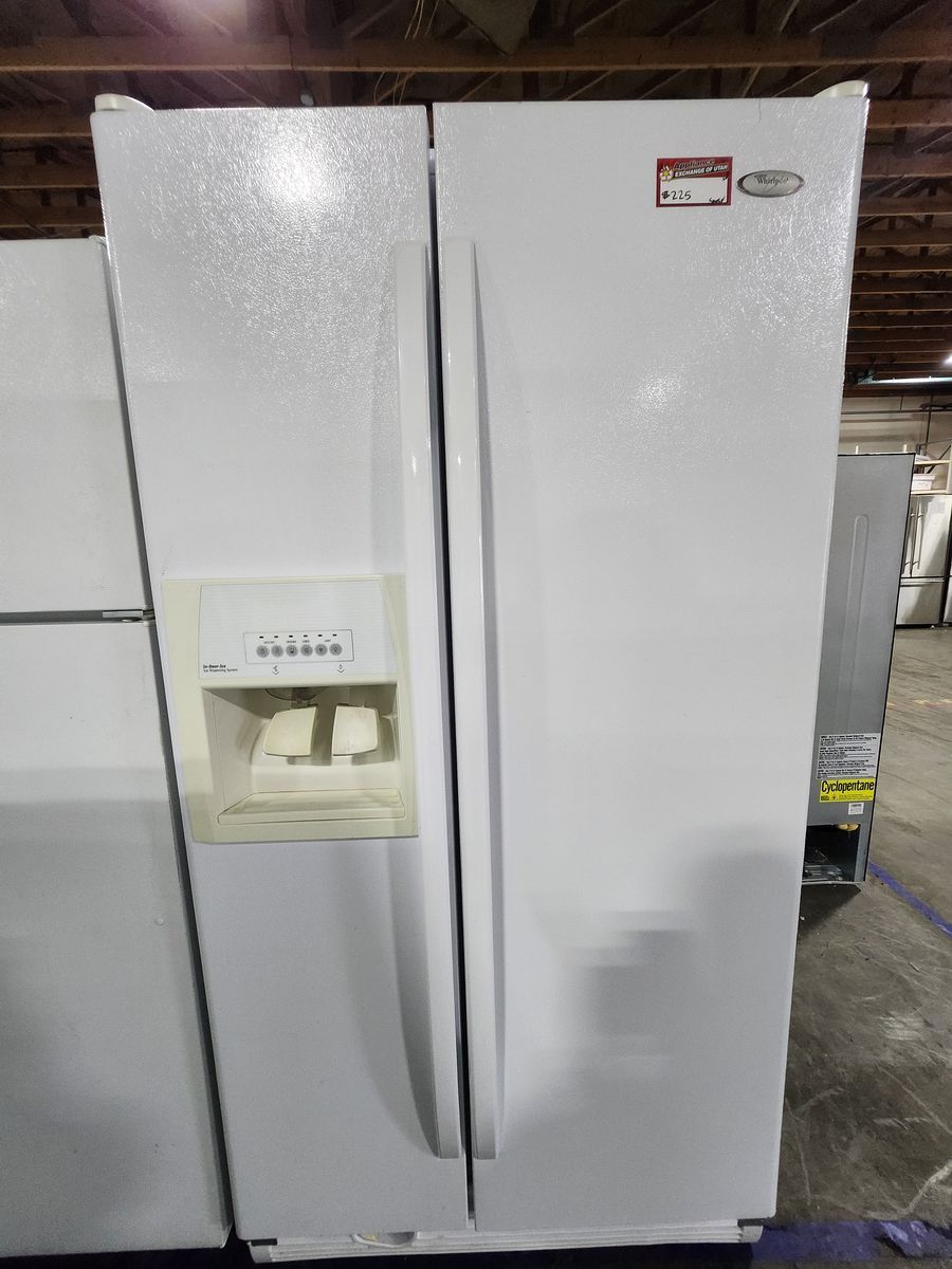 Whirlpool Side-by-Side Refrigerator - White