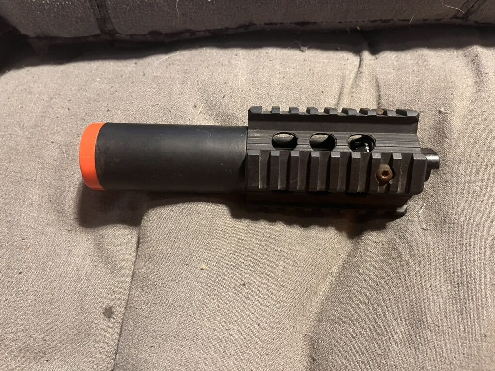 Airsoft Rail And Barrel