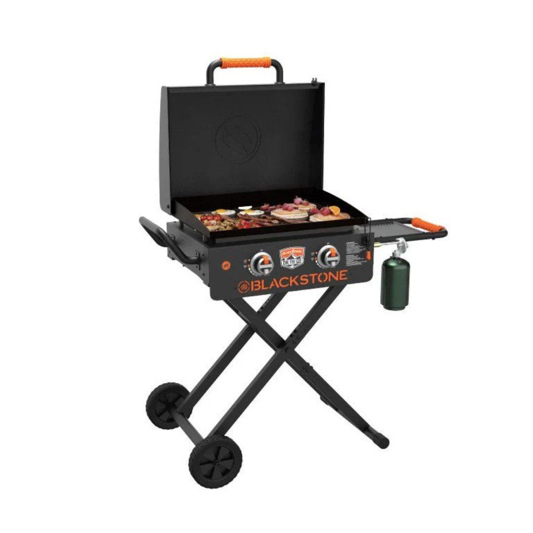 NEW-Blackstone 22 Griddle w/Hood and Flexfold Legs