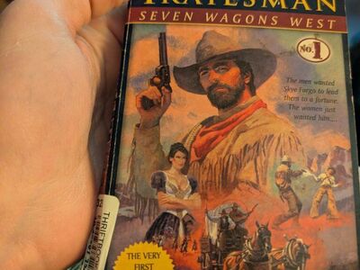 The Trailsman 7 wagons West paper back