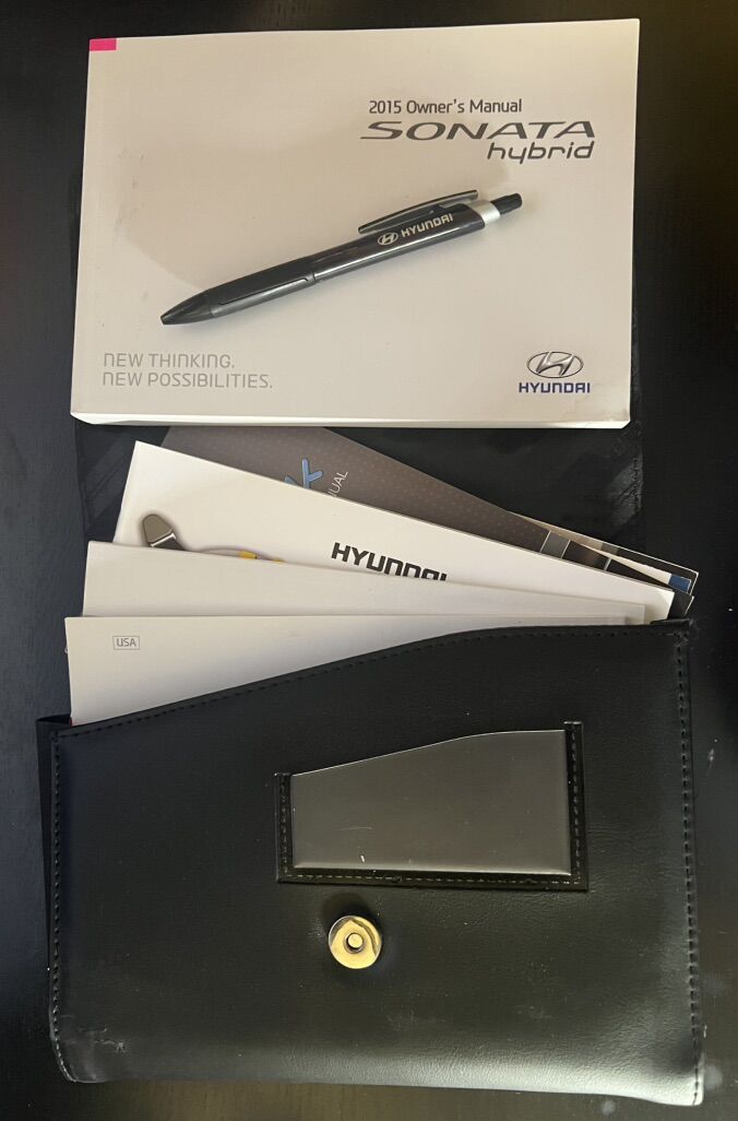 2015 Hyundai Sonata Hybrid Owner’s Manual