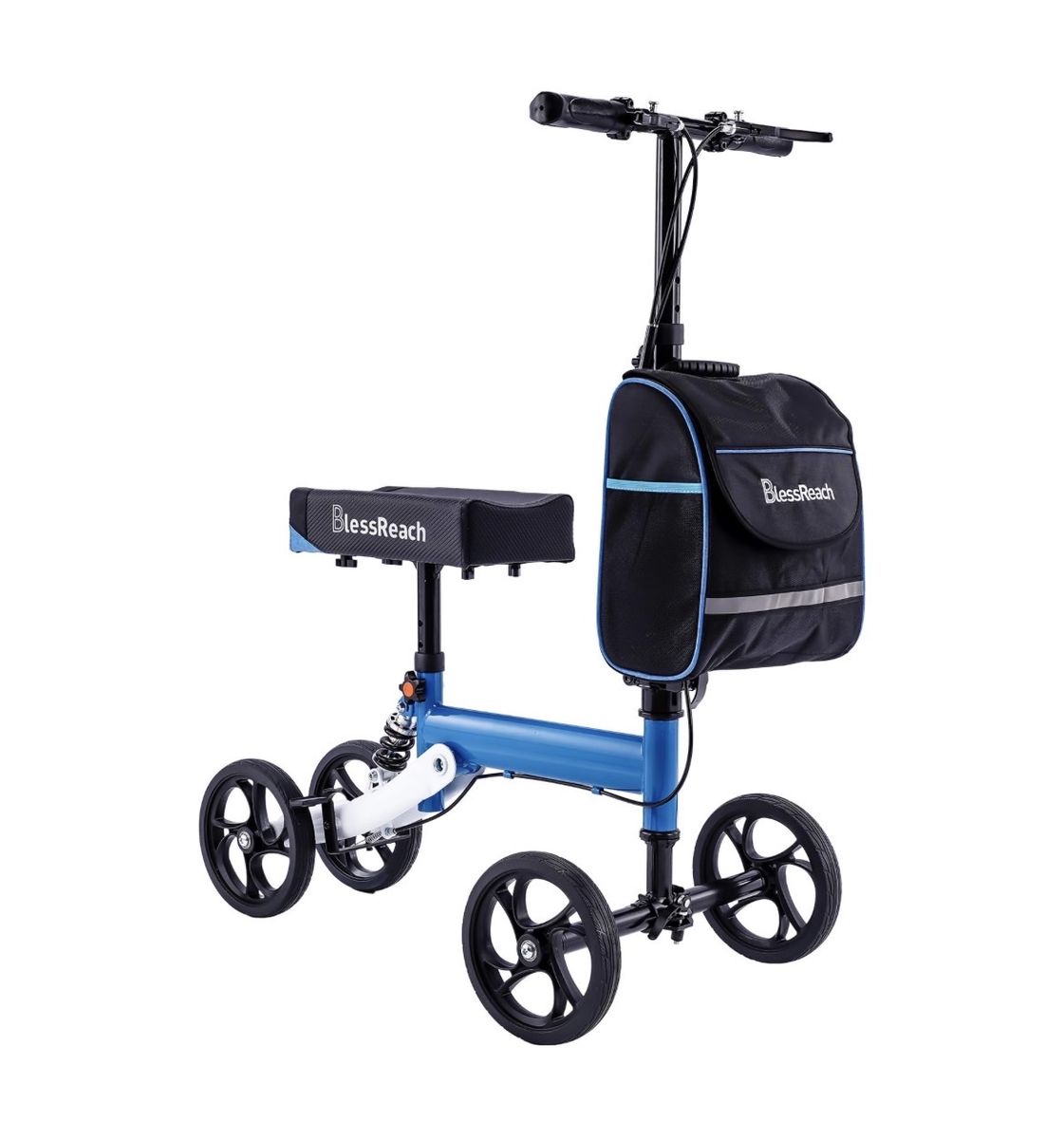 New Deluxe Post Surgery Steerable Knee Walker