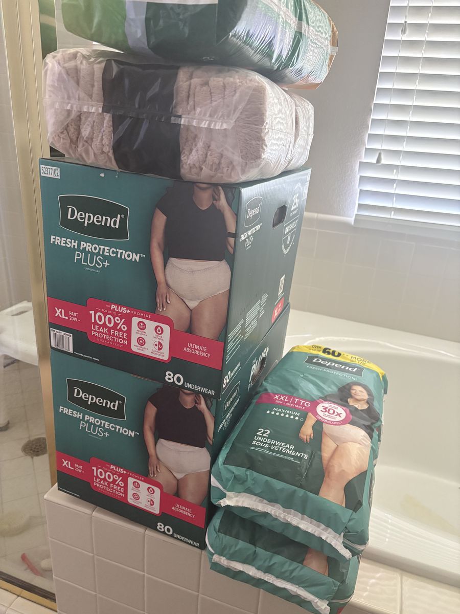 Depend Fresh Protection Plus+ Incontinence Underwear, XL & XXL, Leak-Free, Ultimate Absorbency