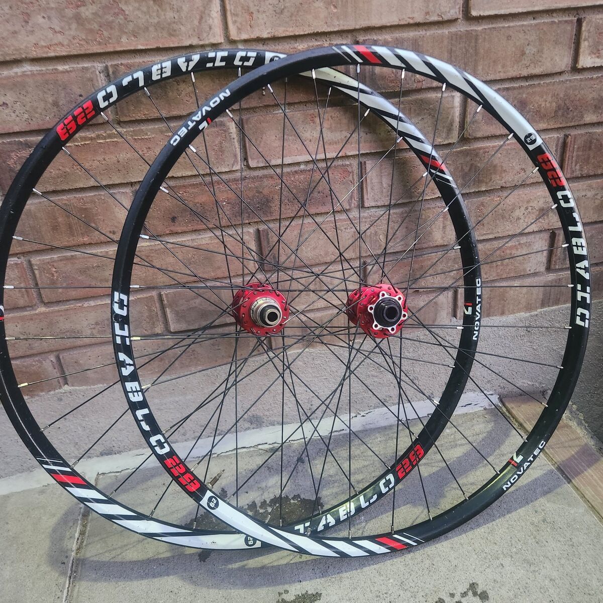 Novatec Diablo 29" Wheelset