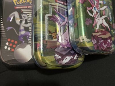 Pokemon Cards Tins Black And WHite prismatic
