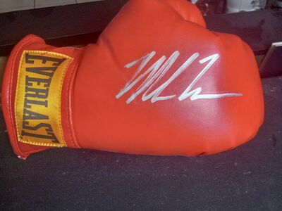 tyson autograph glove