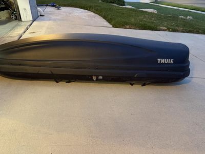 Thule cargo box roof storage
