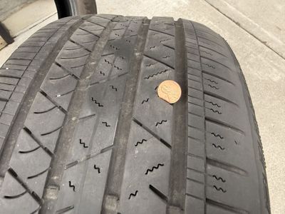 Set of 4 Tesla Model X Tires – Continental CrossContact LX Sport 265/45R20 & 275/45R20