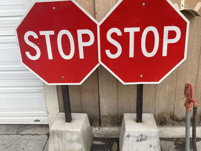 Stop signs