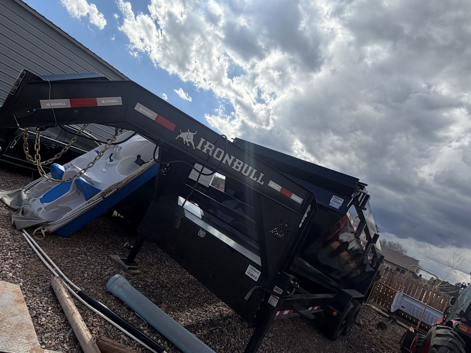 2025 IronBull Roll Off Dumpster