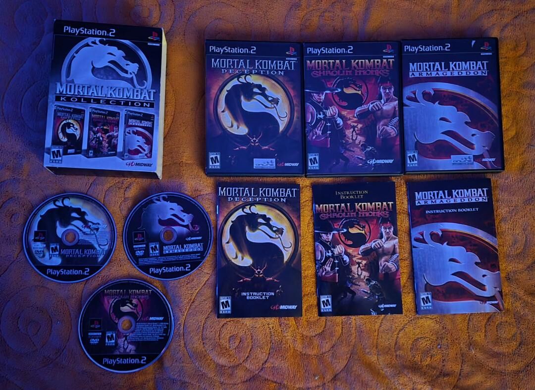 Mortal Kombat Kollection for Ps2! Trades considered!