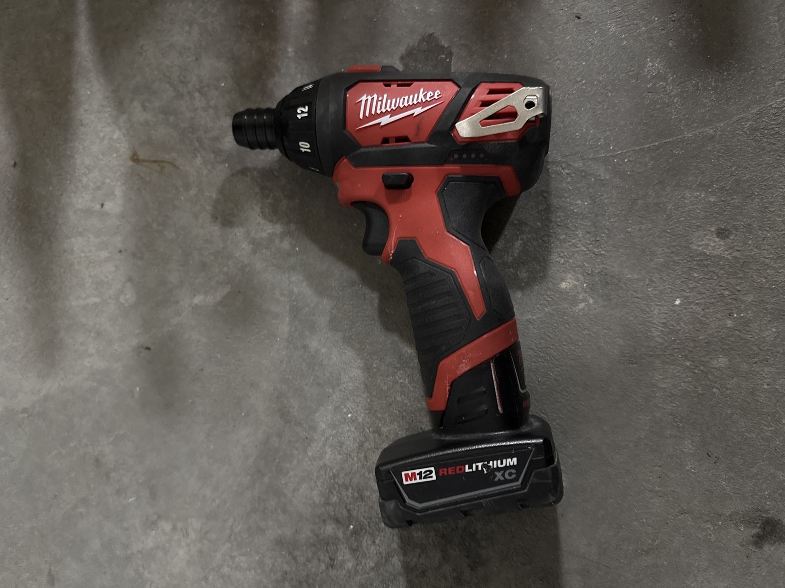 Milwaukee M12 REDLITHIUM XC Cordless 1/4" Hex Impact Driver - Tool Only