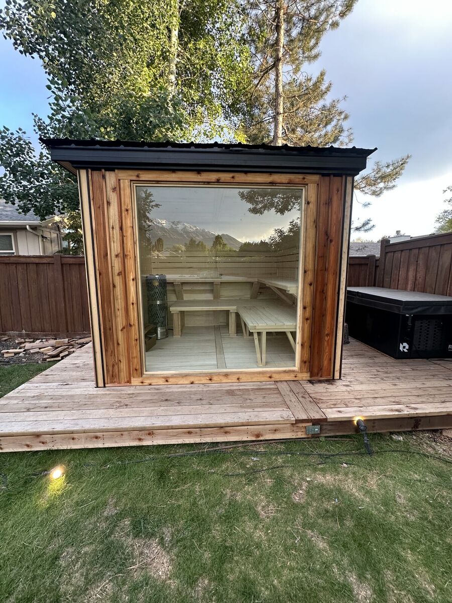 DIY FULLY INSULATED SAUNA