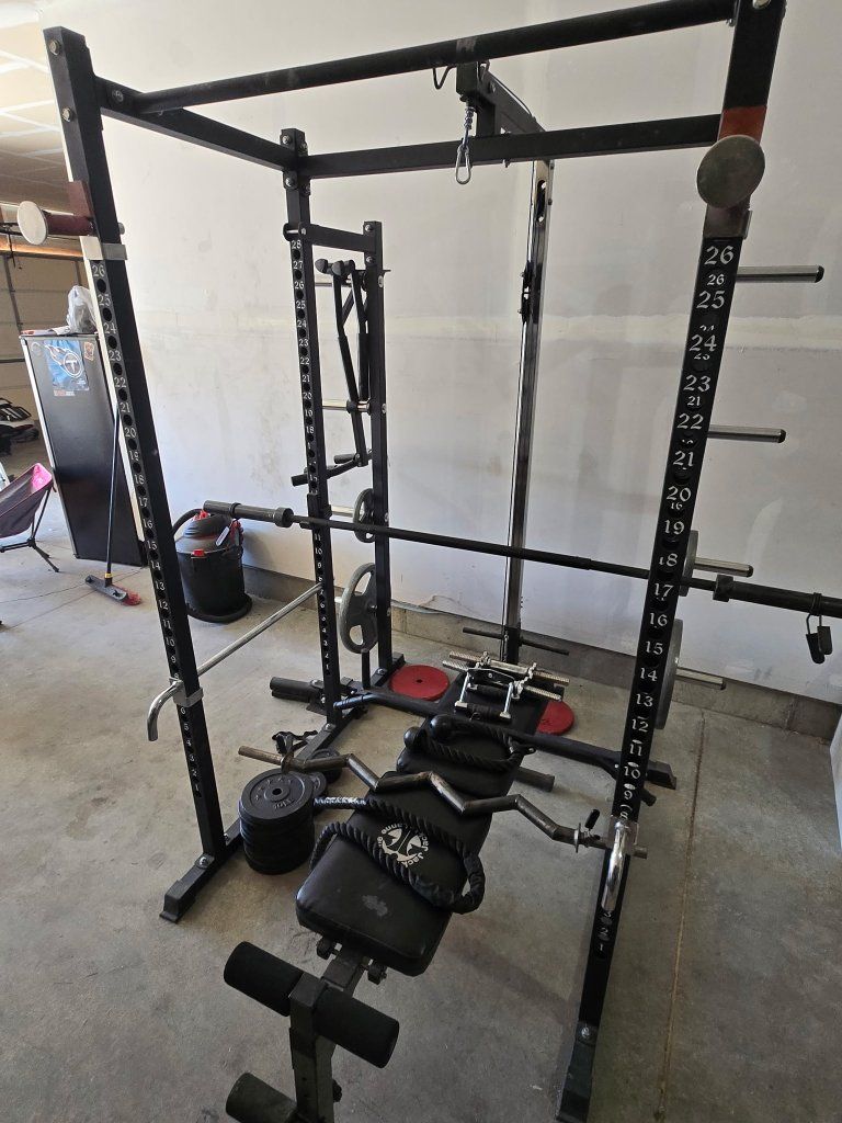 Squat rack & accessories