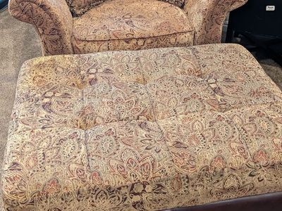 Armchair And Ottoman