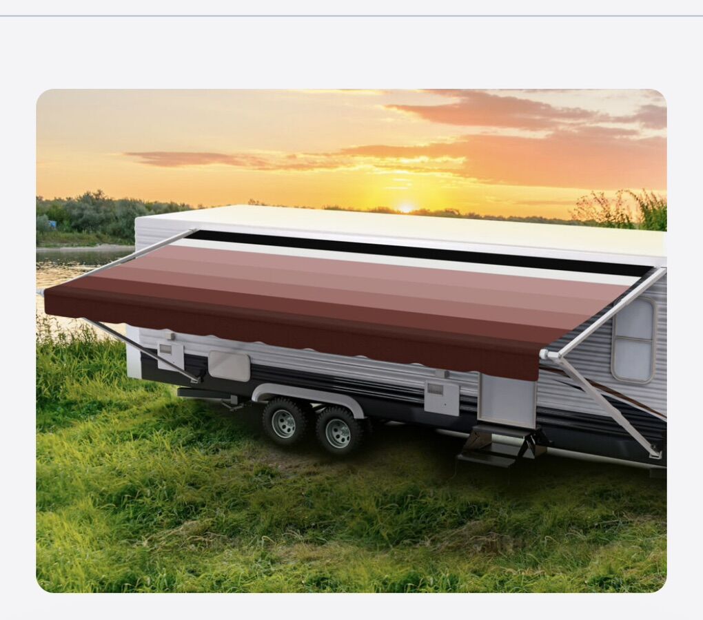 Shade Pro Replacement Awning 25 Foot