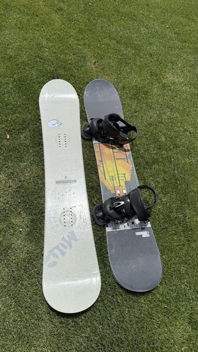 Forum Snowboards (2 Boards) with Burton Bindings - Used Snowboard Set