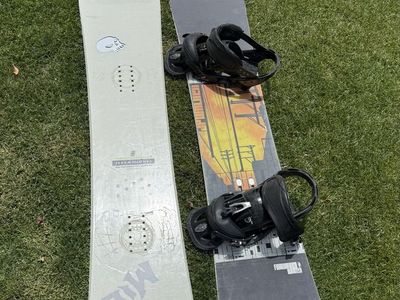 Forum Snowboards (2 Boards) with Burton Bindings - Used Snowboard Set