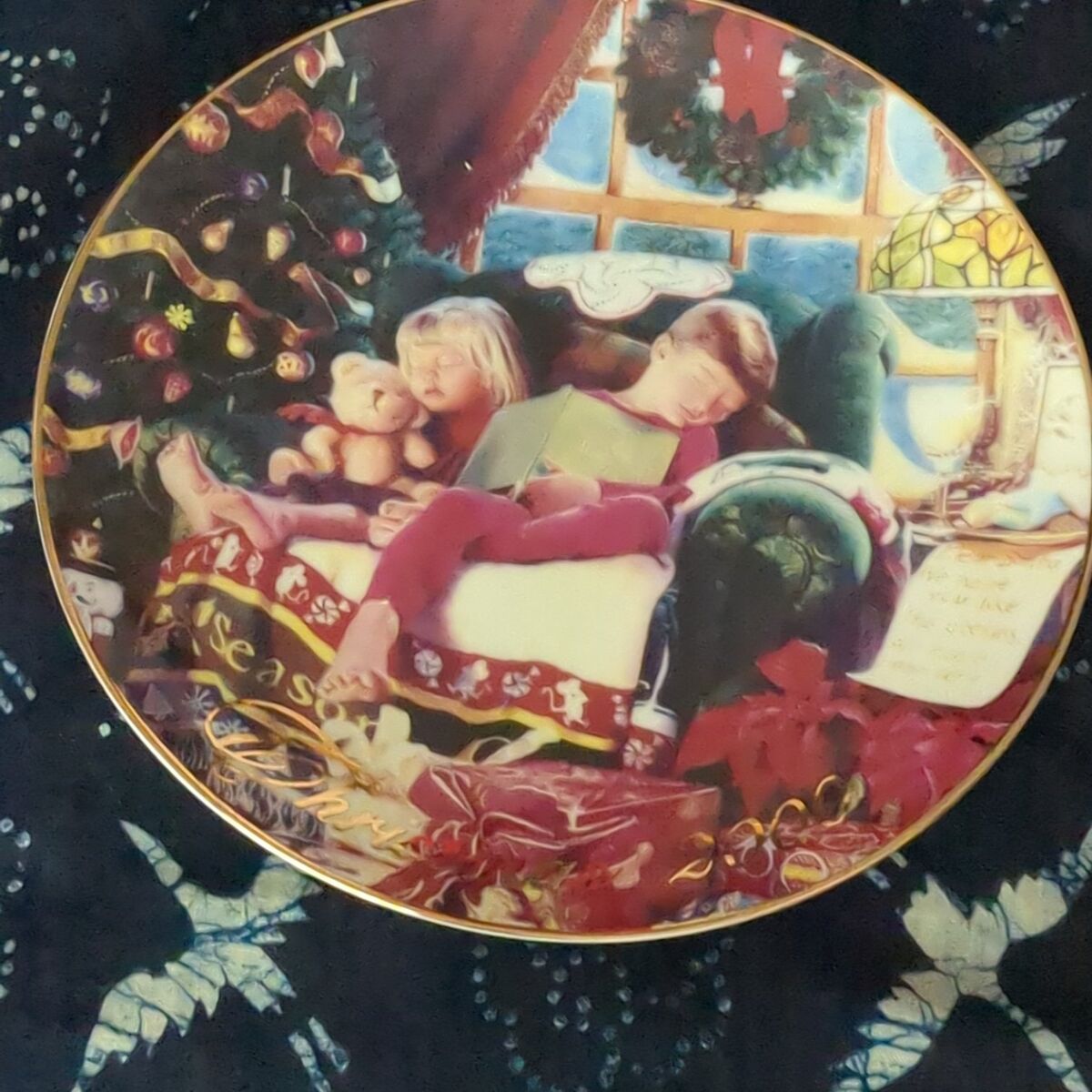 Collectors plate Christmas Dreams