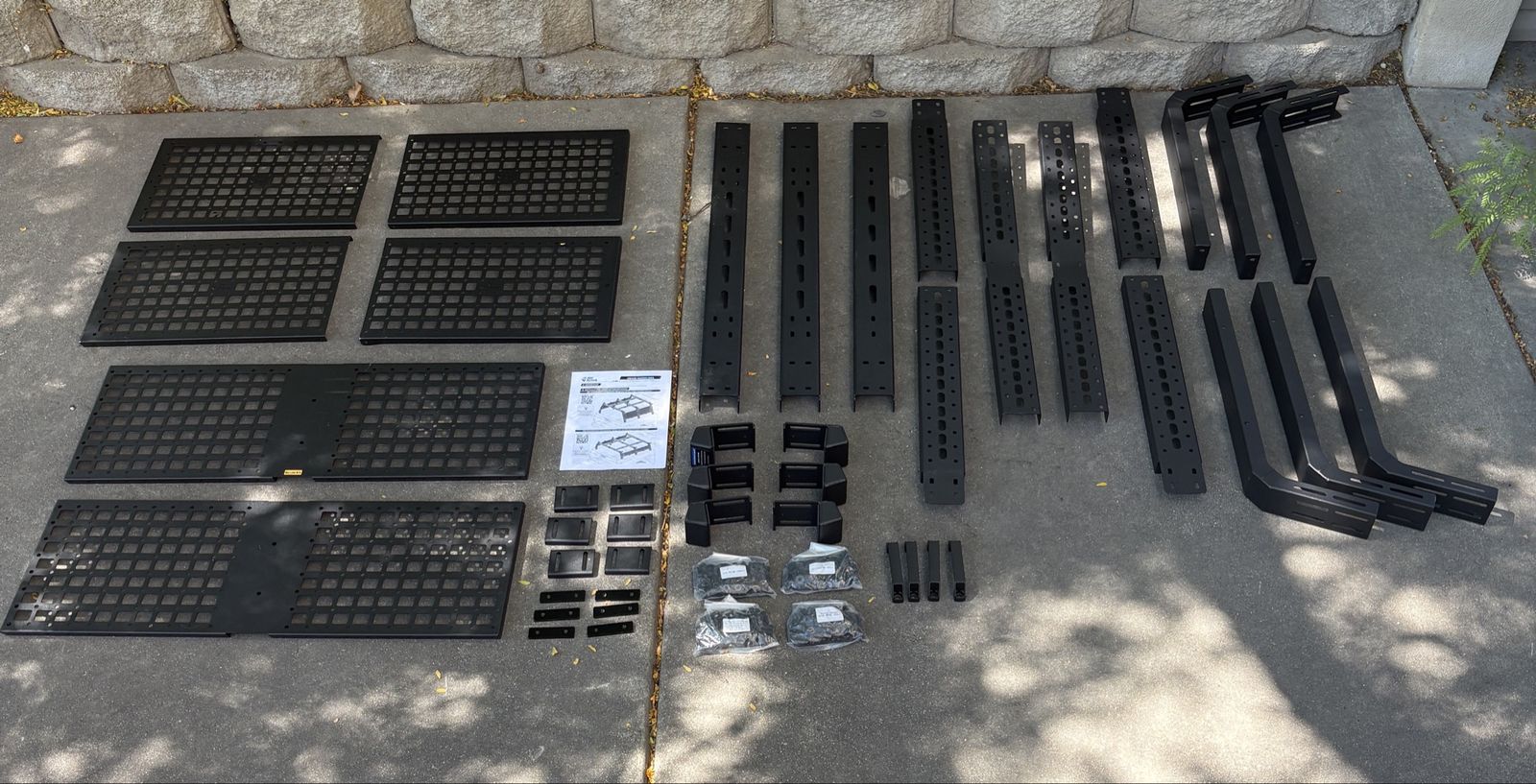Brand New JOYTUTUS Full Size Overland Truck Bed Rack RTT