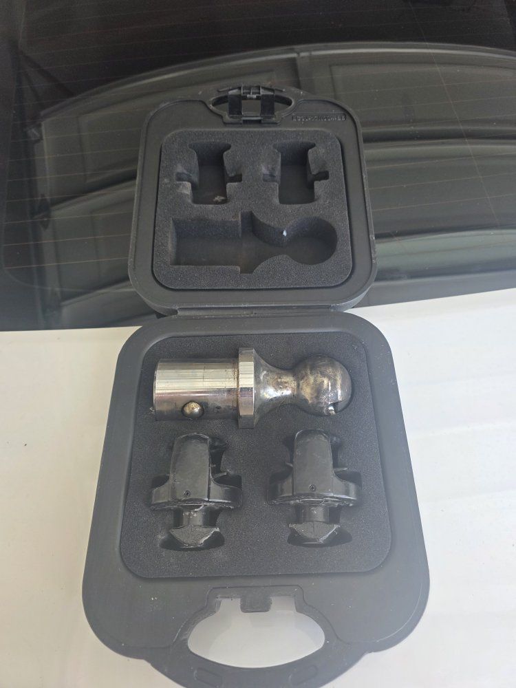 Ford Hitch Ball Mount Assembly with Ball & Locking Pins - Towing Kit