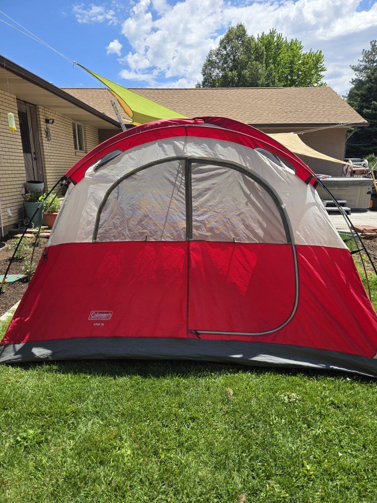 Coleman 6-Person Dome Tent - like new