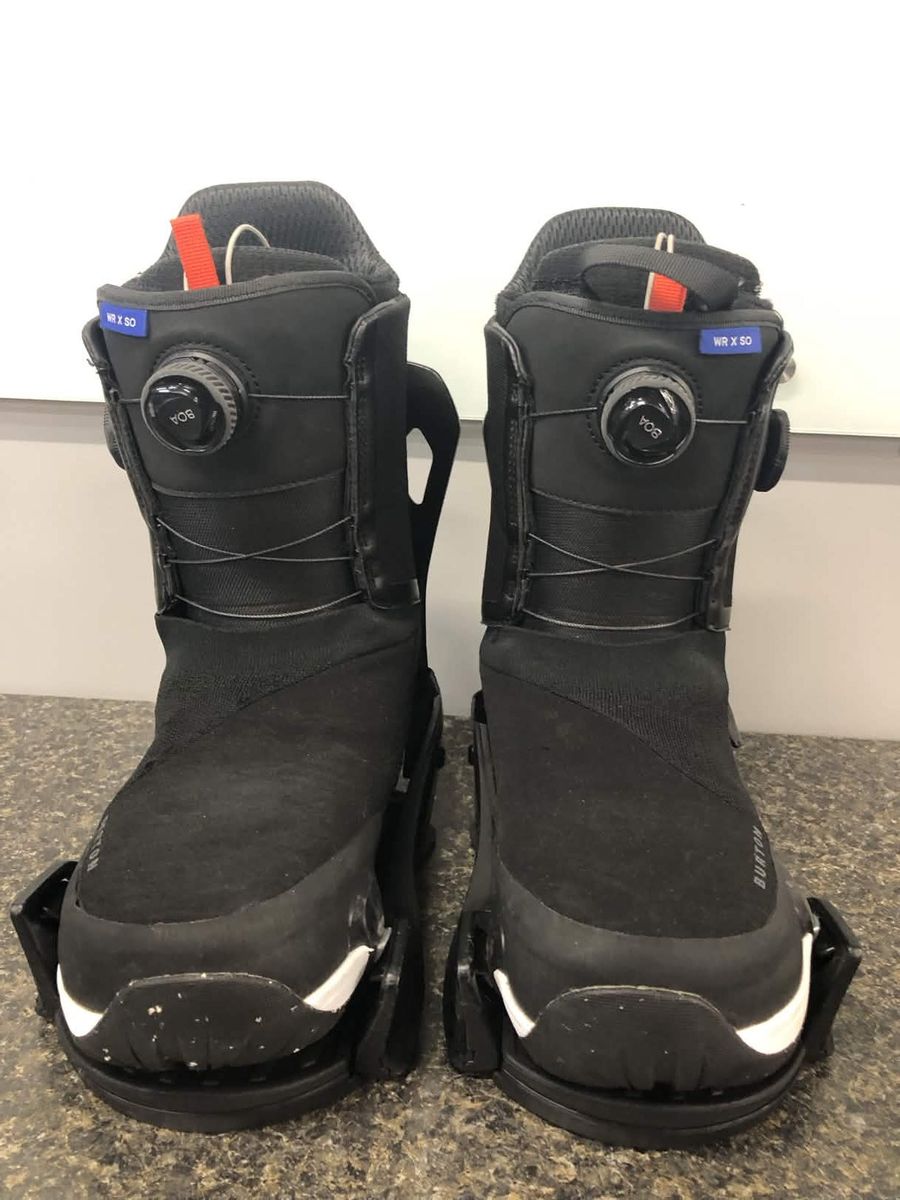 Used Burton Waverange X Step-on Snowboard Boot+Binding Mens 9