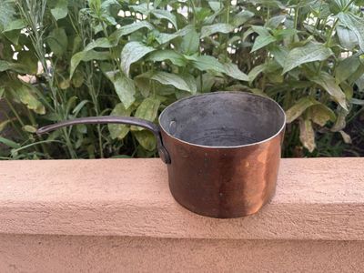 Antique Duparquet Copper Pan DH&M Co 43 45 Wooster