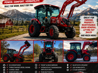 NEW TYM T574HC TRACTOR & LOADER