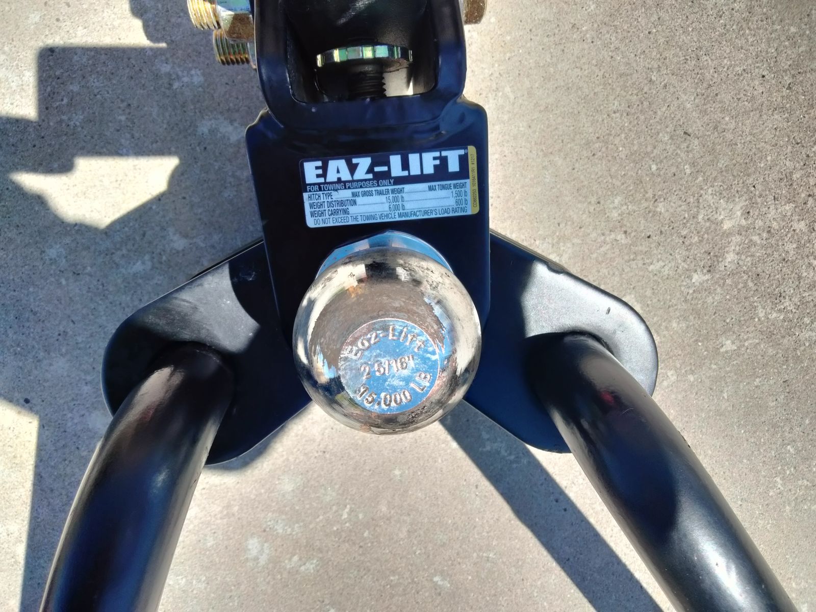 Weight Distribution Tow Bars with 2-5/16" Ball