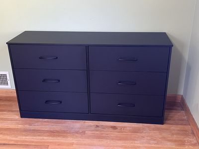 Mainstays Ardent Black Dresser 6 drawers NEW