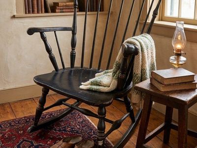 Antique Windsor Rocking Chair