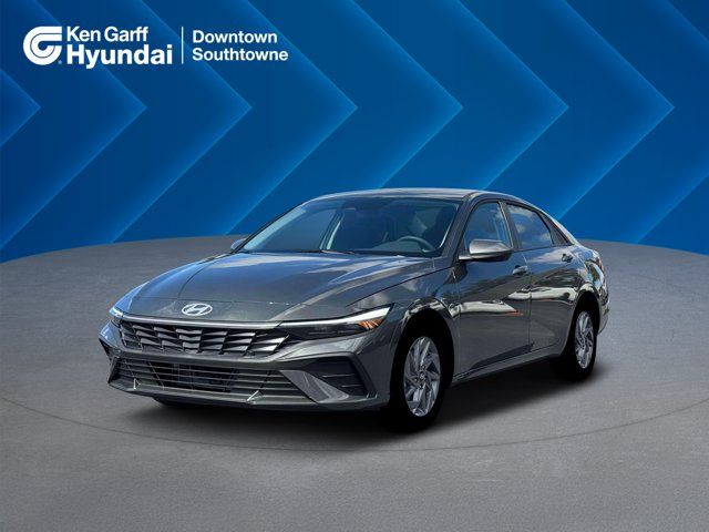 2026 Hyundai Elantra Hybrid Blue