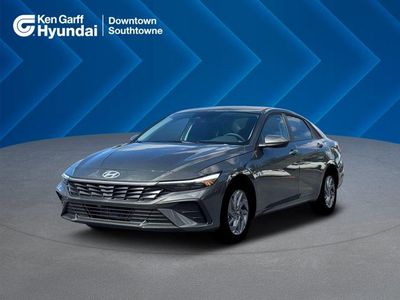 2026 Hyundai Elantra Hybrid Blue