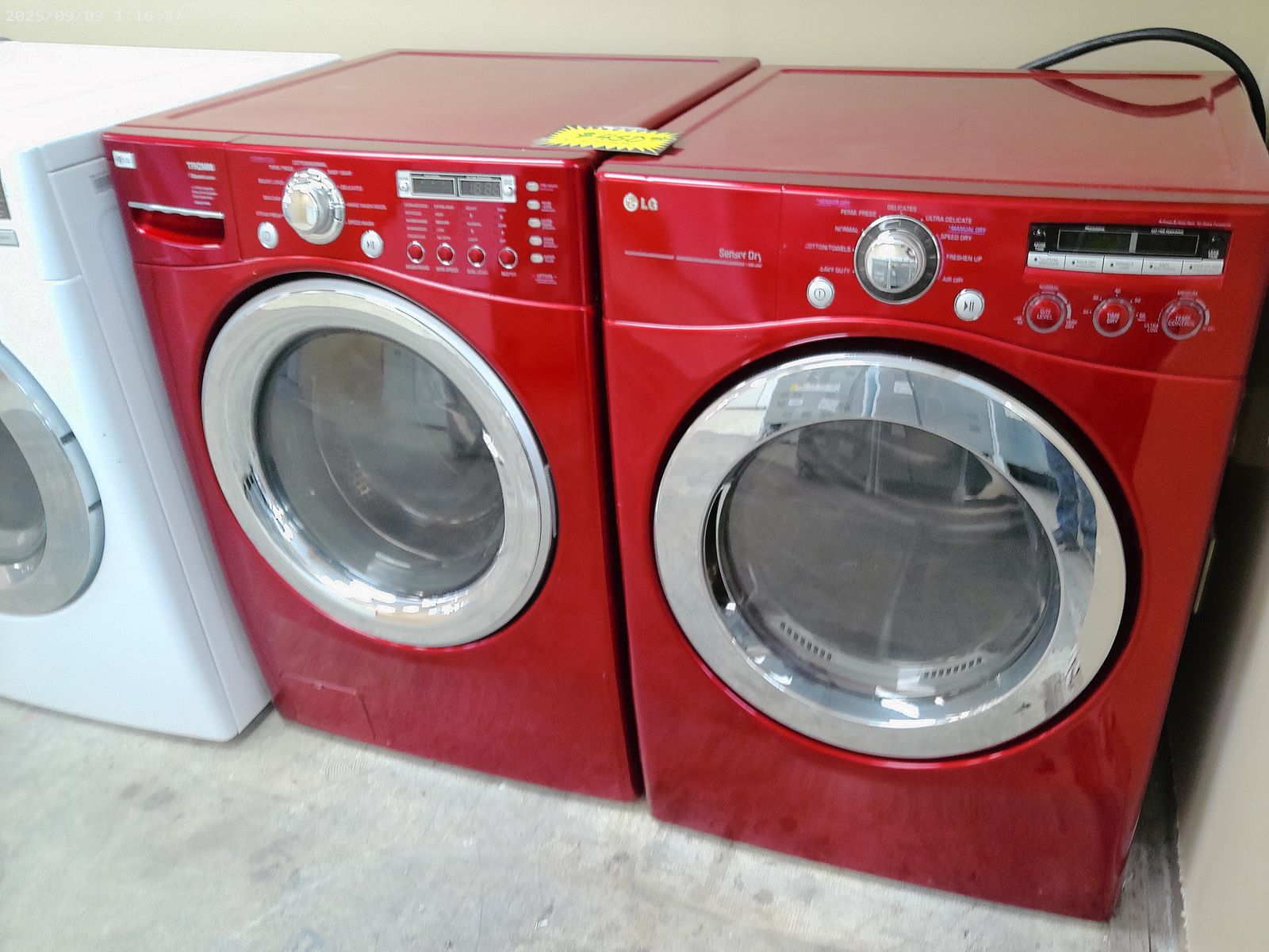 Stackable Front Load Washer and Dryer~90 Day Guarantee