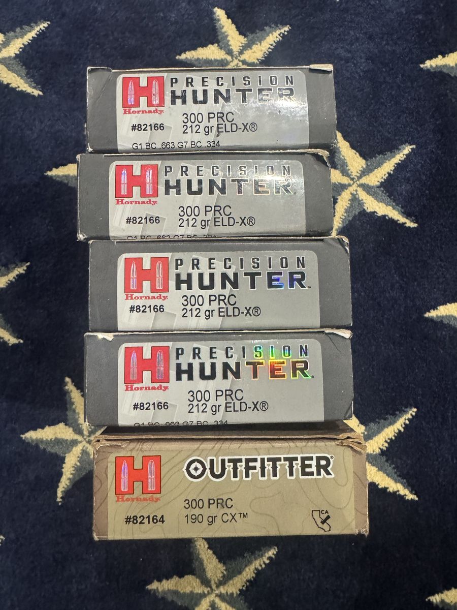 300 PRC Precision Hunter & Outfitter Ammo