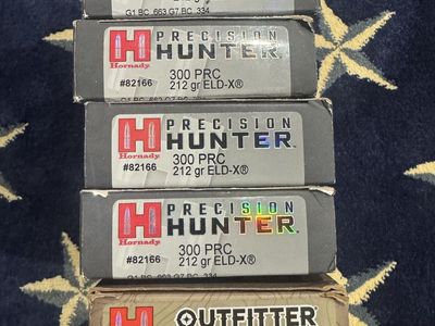 300 PRC Precision Hunter & Outfitter Ammo