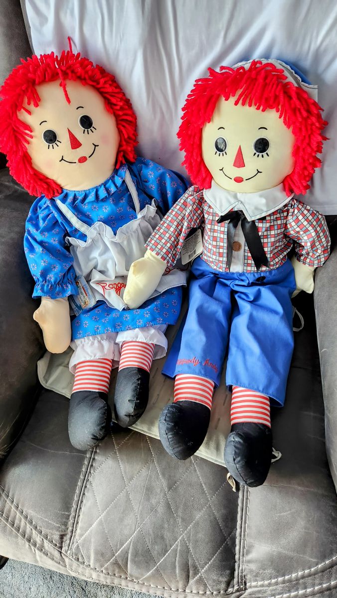 Classic Raggedy Ann & Andy Dolls