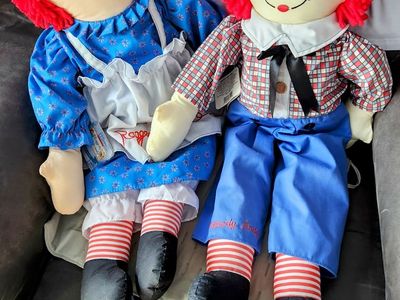 Classic Raggedy Ann & Andy Dolls