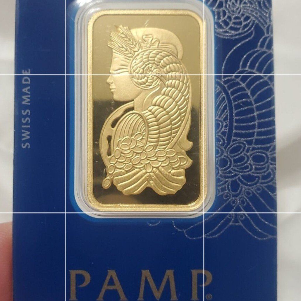 Pamp 1 oz gold bar