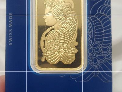 Pamp 1 oz gold bar