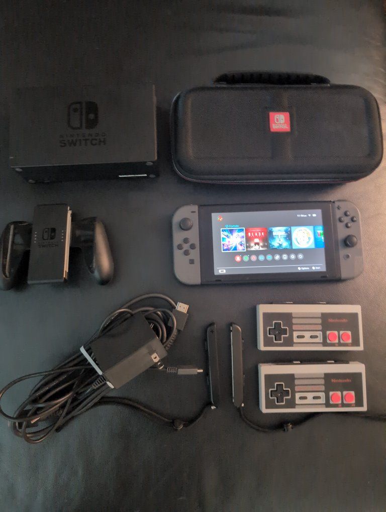Nintendo Switch v2 with accessories