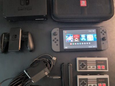 Nintendo Switch v2 with accessories