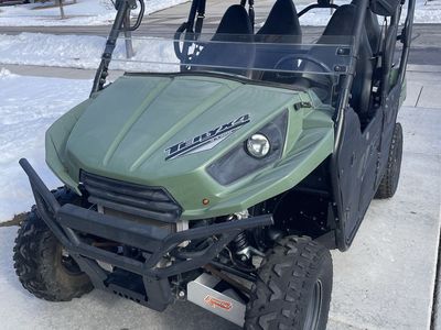 2012 Kawasaki Teryx4 750 4x4 Side-by-Side UTV - New Belt, Roof, Windshield, Skid Plates