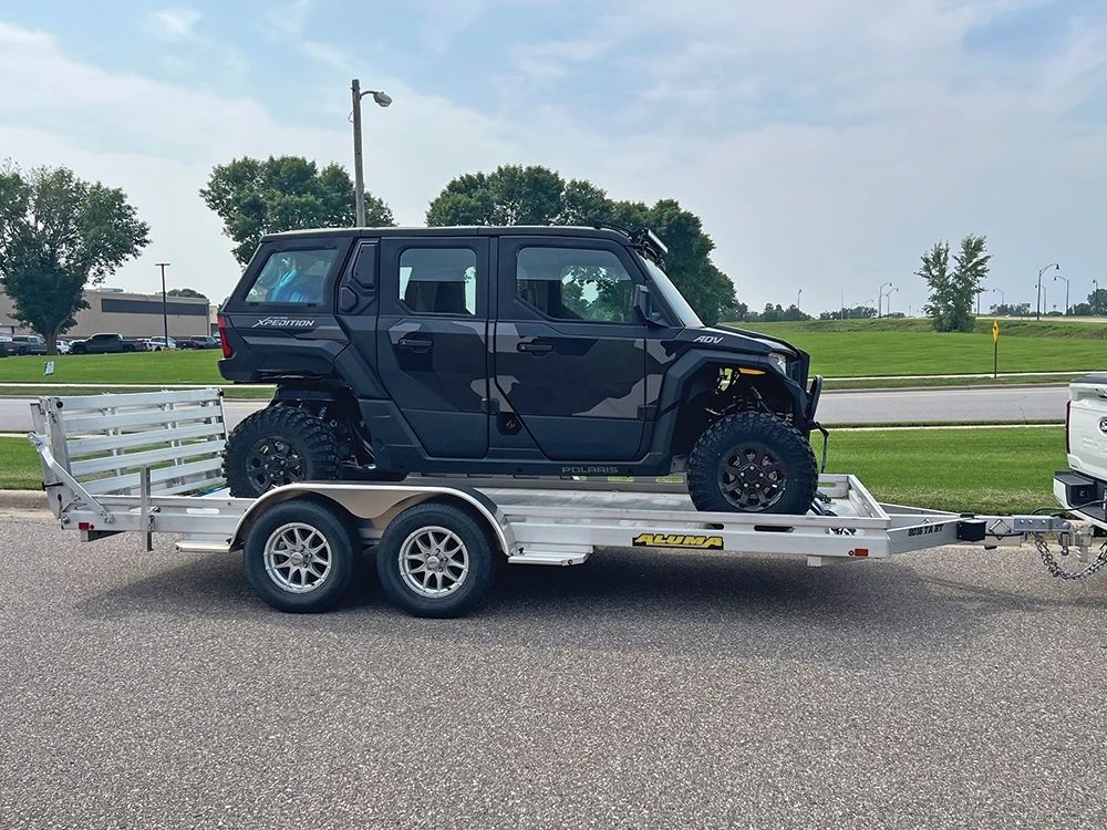 2027 Aluma 8020 (6.5X20) Aluminum ATV Utility Trai