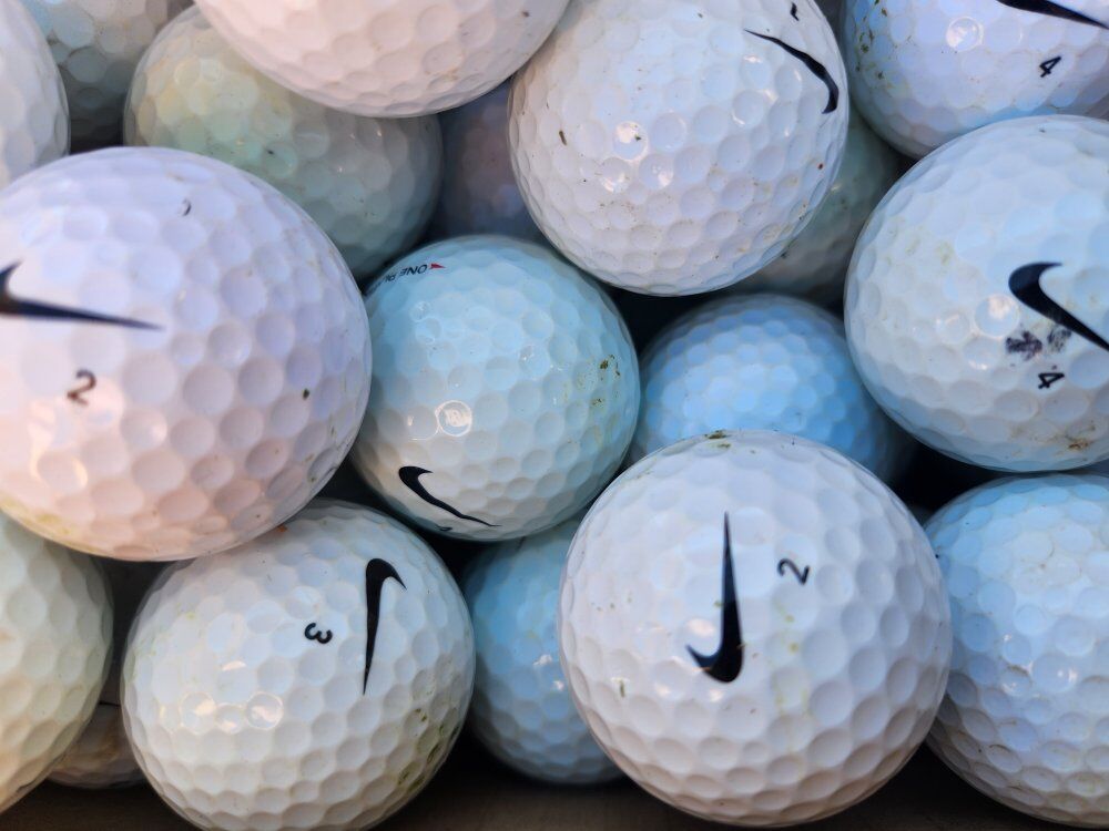 45 assorted Nike Golf Balls good condition